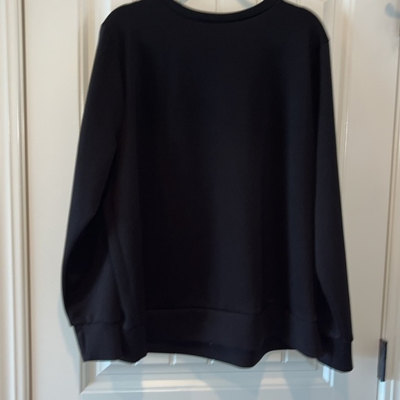 Torrid Active Cupro Long Sleeve Active Sweatshirt Black Make Yourself proud 3X - Picture 7 of 8